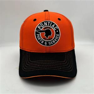 (image for) Pontiac Parts & Service Cap Orange/Black