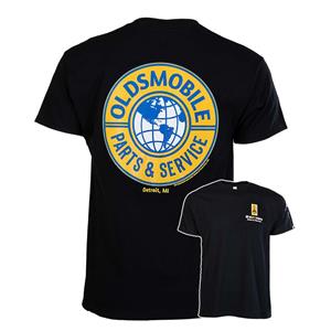 (image for) Oldsmobile Parts And Service T-Shirt Black LARGE