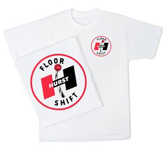 (image for) Hurst Floor Shift T-Shirt White 3X-LARGE